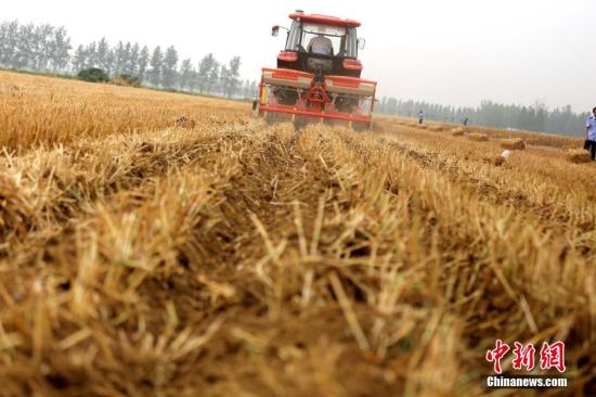 农业农村部 力争到2025年农作物综合机械化率达75